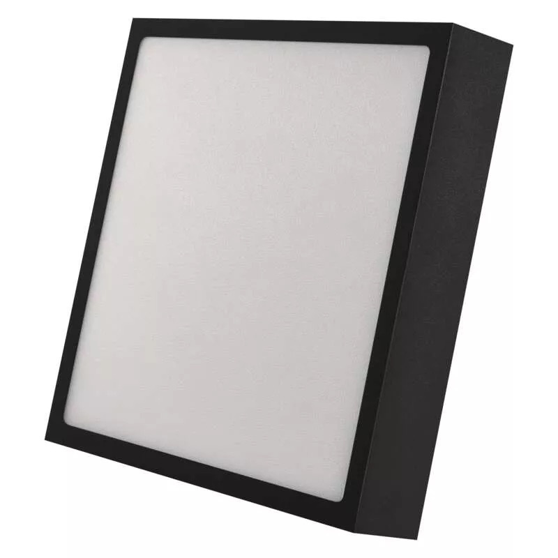 Emos lighting LED přisazený panel NEXXO 22,5cm, 21W, CCT, čtvercový Barva: Černá