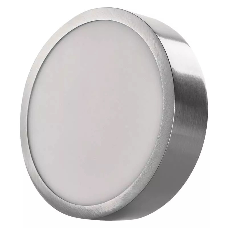 Emos lighting LED přisazený panel NEXXO ø17cm, 12,5W, CCT, kulatý Barva: Stříbrná