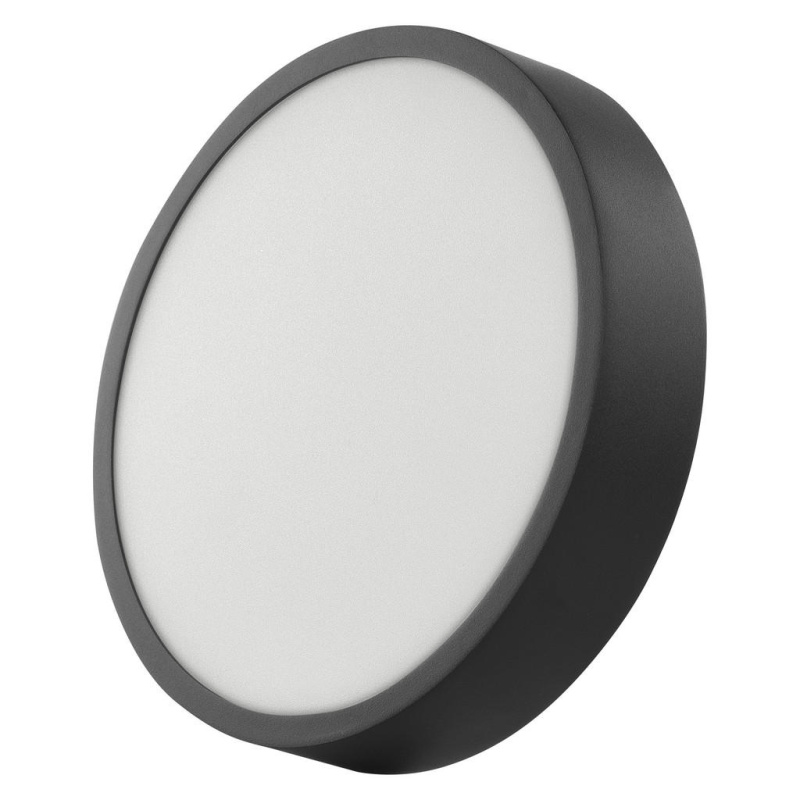 Emos lighting LED přisazený panel NEXXO ø22,5cm, 21W, CCT, kulatý Barva: Černá