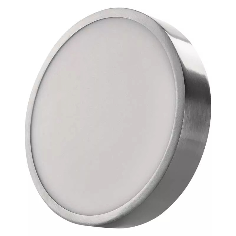 Emos lighting LED přisazený panel NEXXO ø22,5cm, 21W, CCT, kulatý Barva: Stříbrná