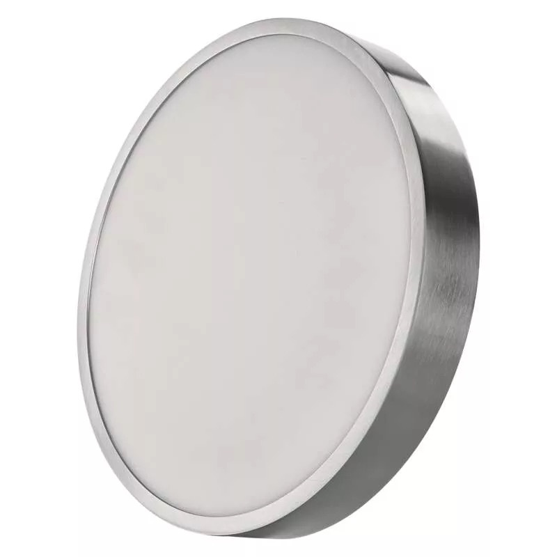 Emos lighting LED přisazený panel NEXXO ø30cm, 28,5W, CCT, kulatý Barva: Stříbrná