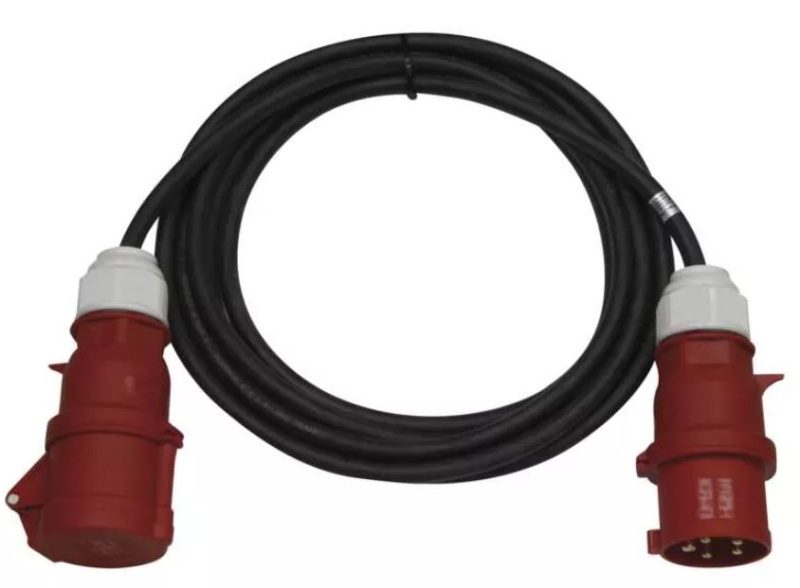 Kabel prodlužovací gumový 5x32A 25m