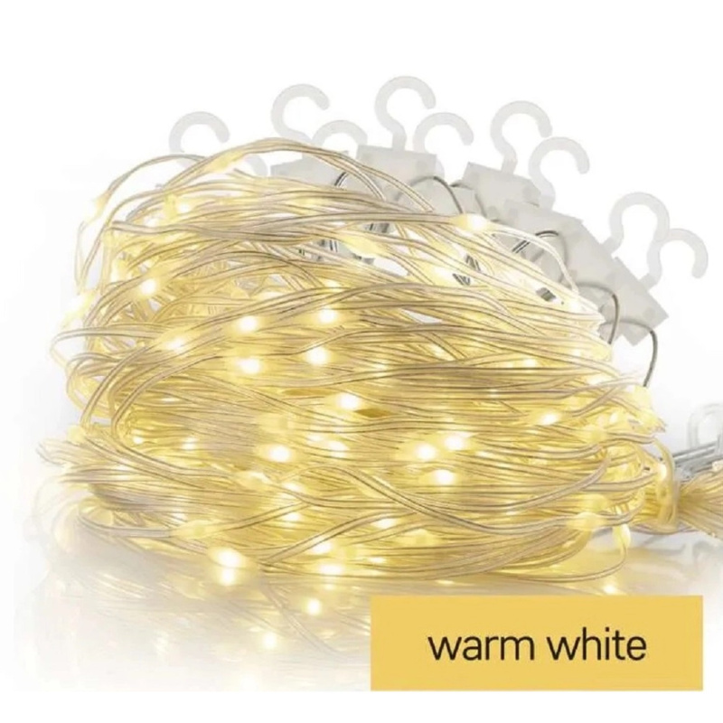 Osvětlení záclona 2,9 x 1,5 m, 300 LED, teplá bílá Anděl Přerov s.r.o.