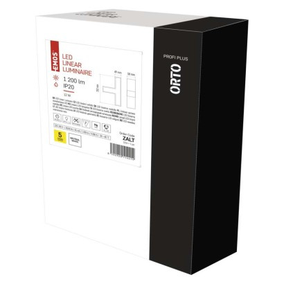 Emos lighting LED lineární svítidlo ORTO TCON 12W neutrální bílá 1543121000