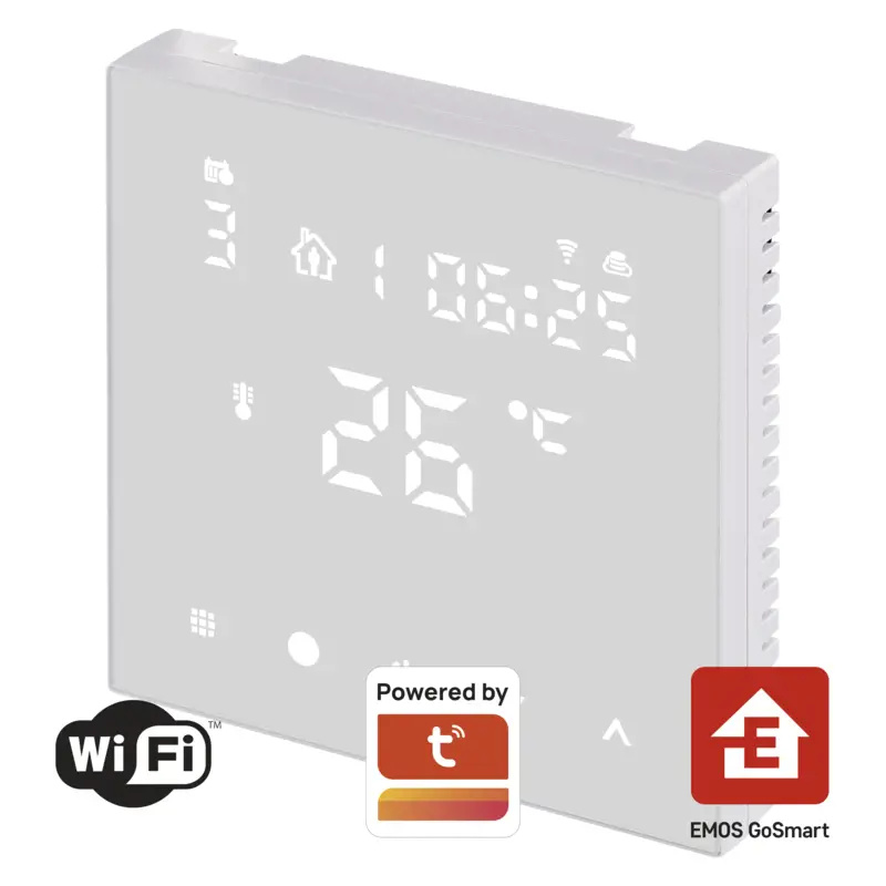 Emos Podlahový programovatelný drátový WiFi GoSmart termostat P56201UF