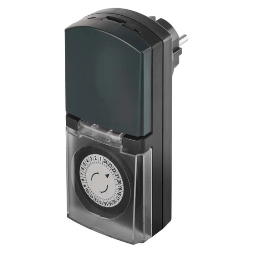Emos Časovač - mechanická spínací zásuvka venkovní IP44