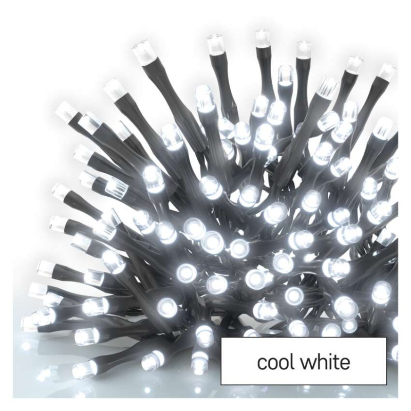 EMOS D1CC03 CONN START UNIT POW+CHAIN 100LED ICI 2,5M IP44 CW