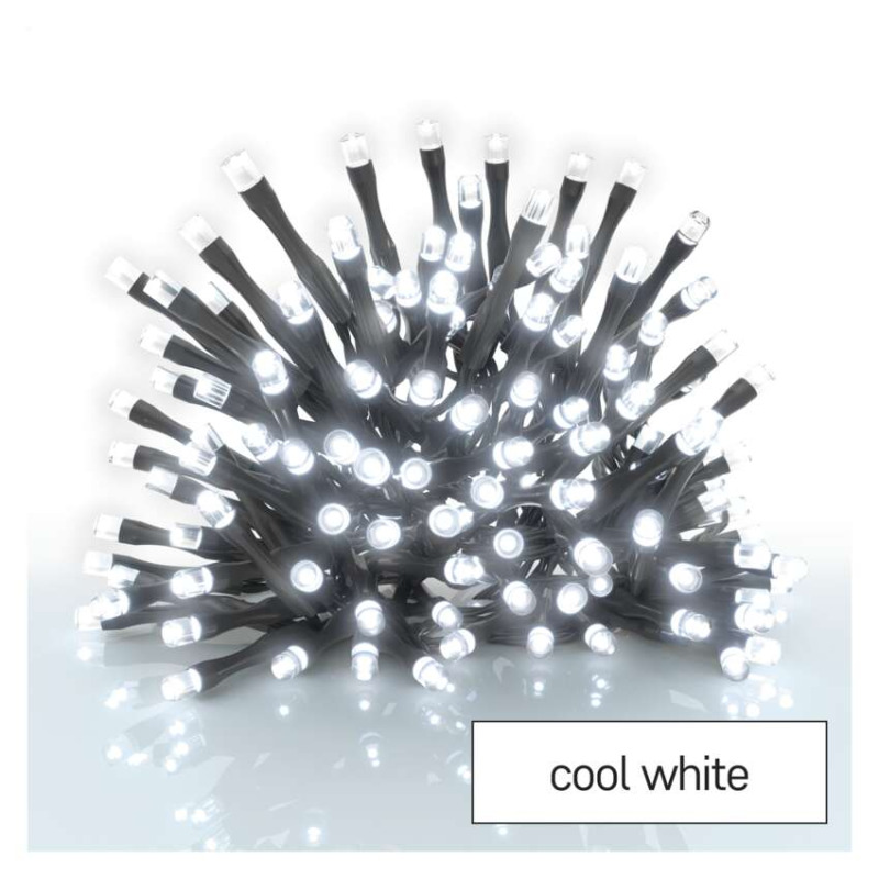 EMOS D4FC01 40LED XMAS 3AA IP44 2,8 M CW