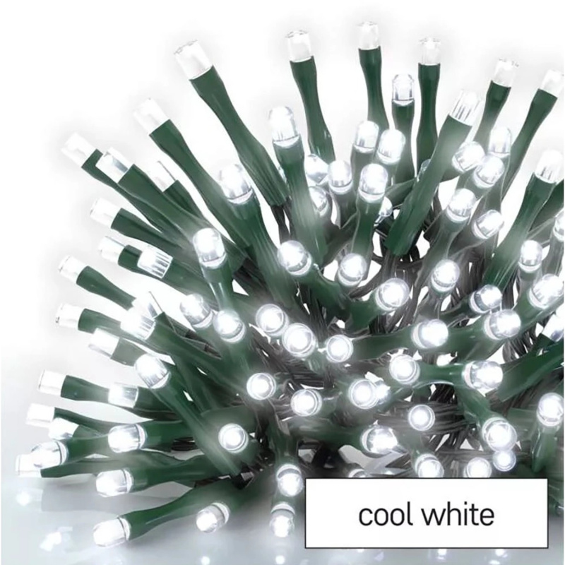 Osvětlení řetěz 8,4 m, 120 LED, studená bílá Anděl Přerov s.r.o.