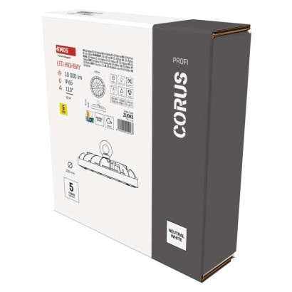 Emos lighting LED průmyslové závěsné svítidlo HIGHBAY CORUS 83W 1546138000