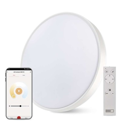 Emos lighting Chytré LED svítidlo GoSmart, přisazené, kruhové, 45W, CCT, stmívatelné, WiFi 1539087450