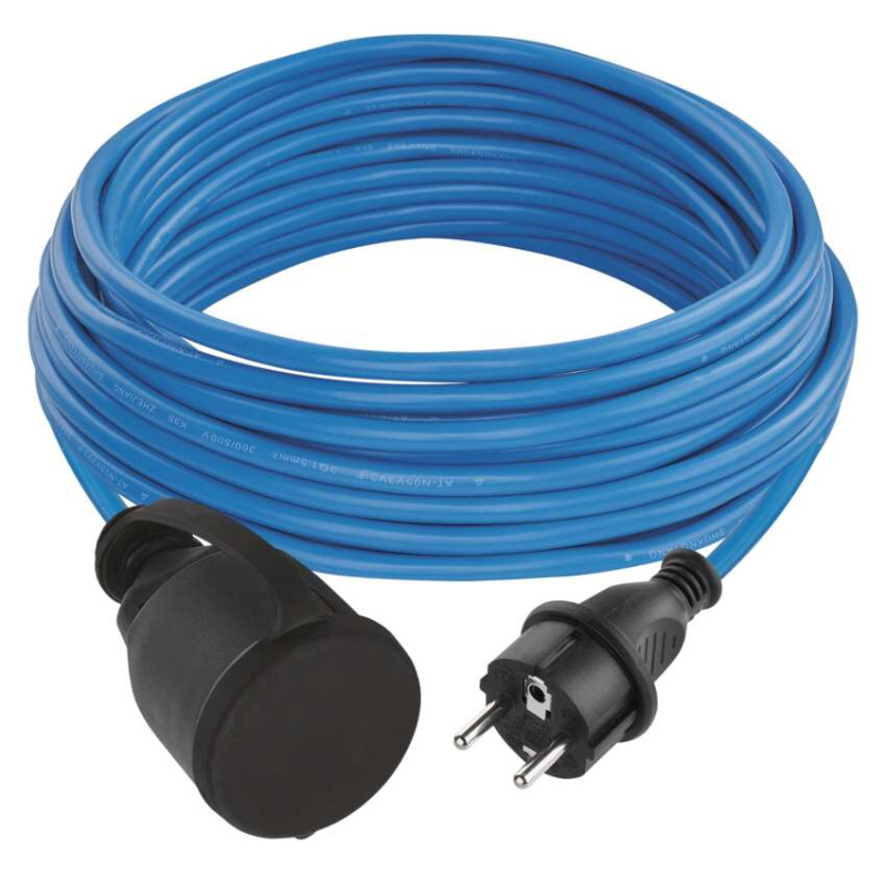 Kabel prodlužovací silikonový spojka Emos 10 m 1,5 mm2 IP 44