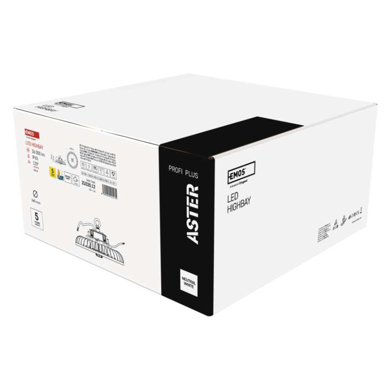 Emos lighting LED průmyslové závěsné svítidlo HIGHBAY ASTER 120° 200W 1546139800