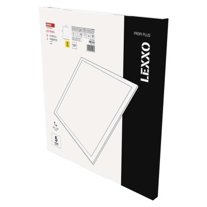 Emos lighting LED panel LEXXO backlit 60×60, čtvercový vestavný bílý, 30W neutr. b. 1544103027