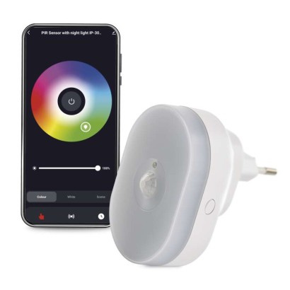 Emos lighting GoSmart PIR senzor (pohybové čidlo) s nočním světlem, WiFi 1456000190