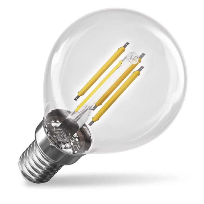 Emos lighting LED žárovka Filament Mini Globe  A CLASS/ E14 / 3,8 W (60 W) / 806 lm / neutrální bílá 1525731454