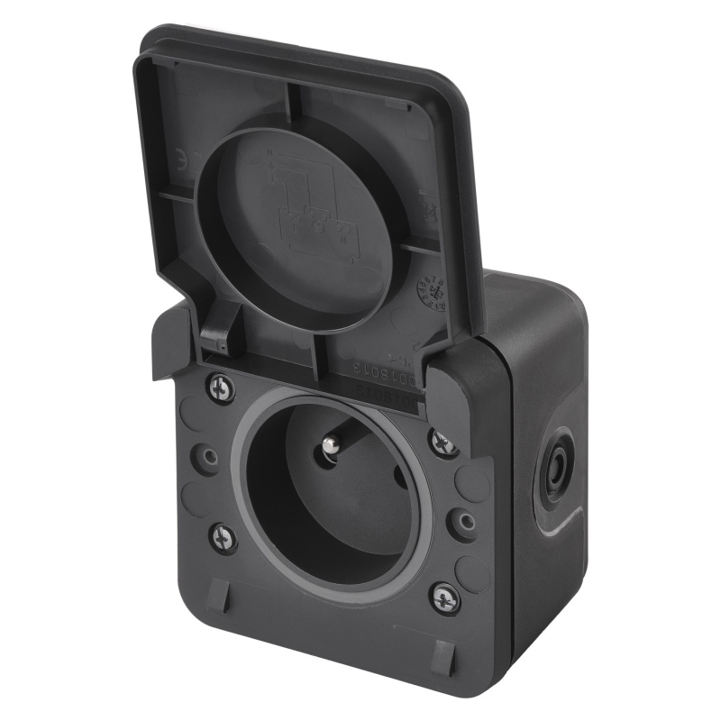 Emos Nástěnná zásuvka Cyklone IP55