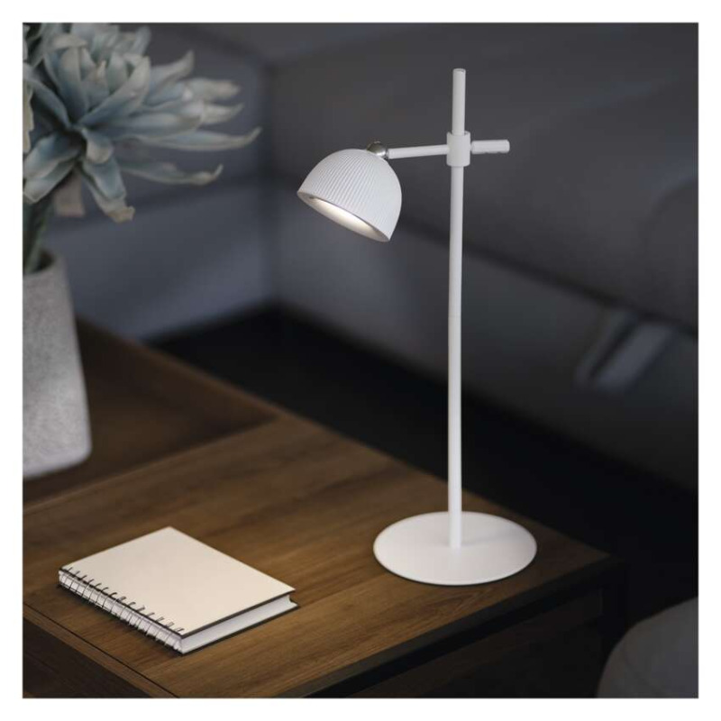EMOS LED stolní lampa SOPHIE, nabíjecí, bílá 1538200200