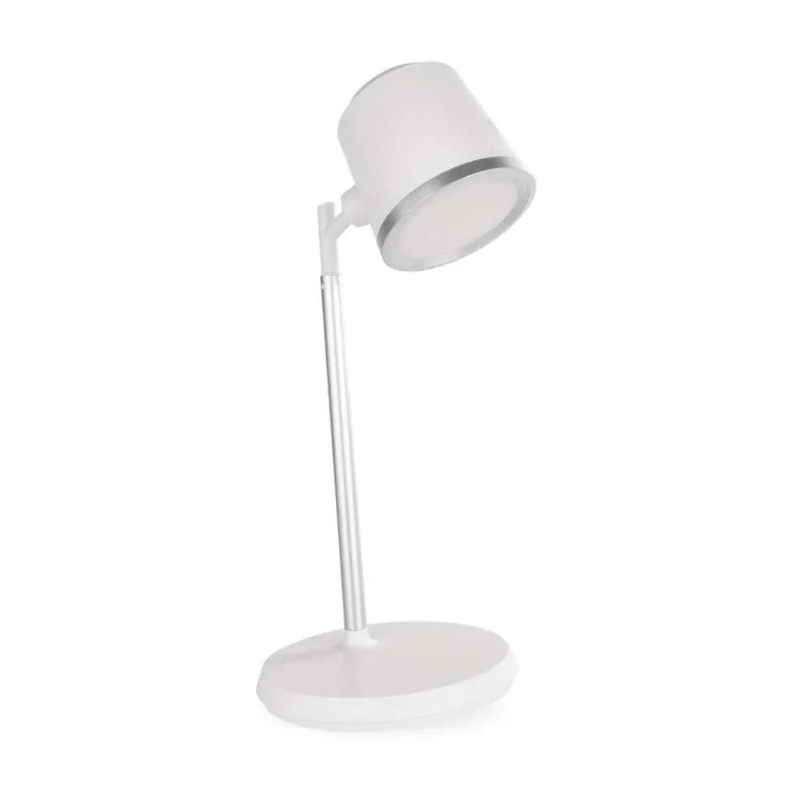 EMOS LED stolní lampa ABBIE, nabíjecí, bílá 1538200300