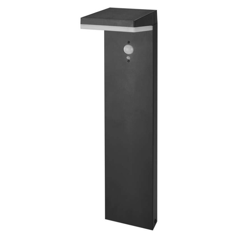 EMOS LED zahradní solární sloupkové svítidlo s čidlem soumraku, VEREA, 10,7 × 15,4 × 50 cm 1554204200