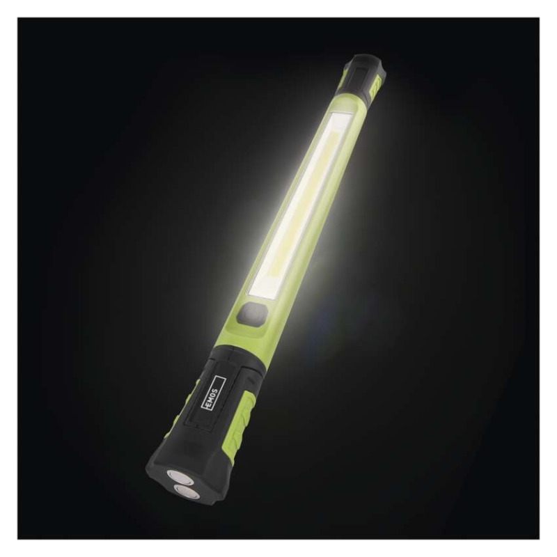 EMOS COB LED nabíjecí prac. svítilna P4545, 1000 lm, 2600 mAh 1450000550
