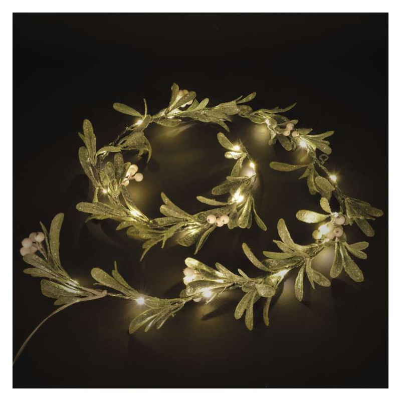 EMOS DCTW27 25LED MISTLETOE GARLAND 3AA WW