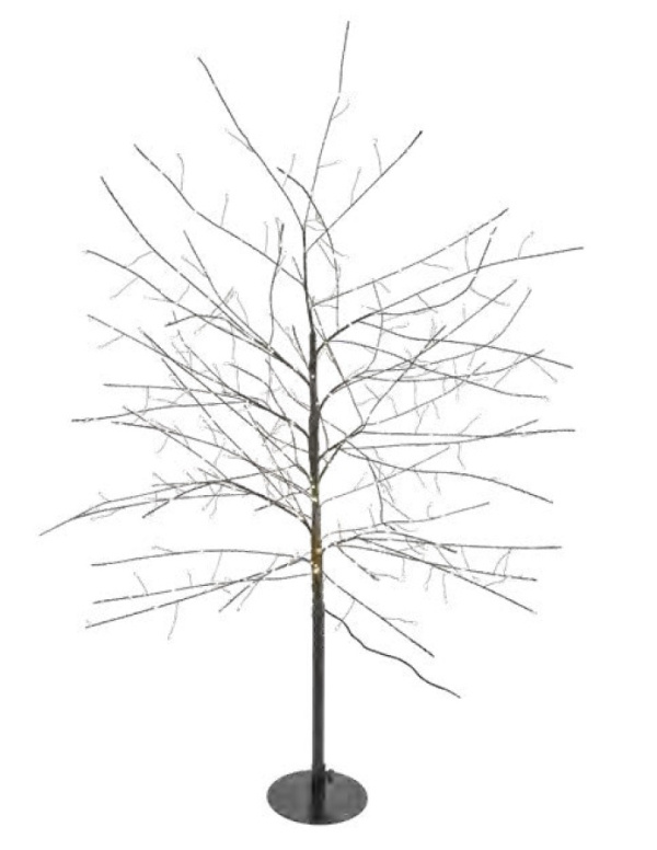 Stromek LED svítící, 600 LED, teplá bílá, výška 120 cm Anděl Přerov s.r.o.