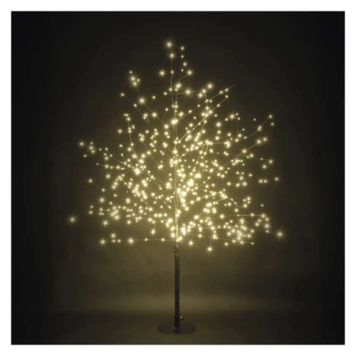 Stromek LED svítící, 600 LED, teplá bílá, výška 120 cm Anděl Přerov s.r.o.