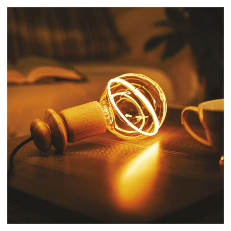 EMOS LED žárovka DECO G130SRA / E27 / 4 W (22 W) / 220 lm / flame 1525813204