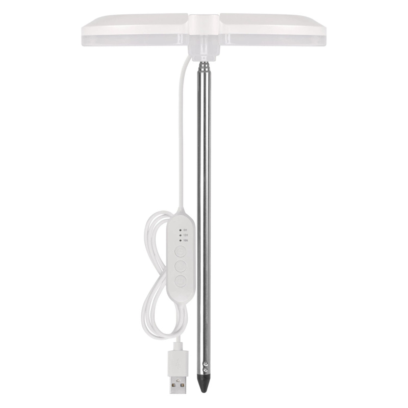 EMOS LED GROW pěstební lampa 8 W, časovač, stmívatelná, bílá 1538900020