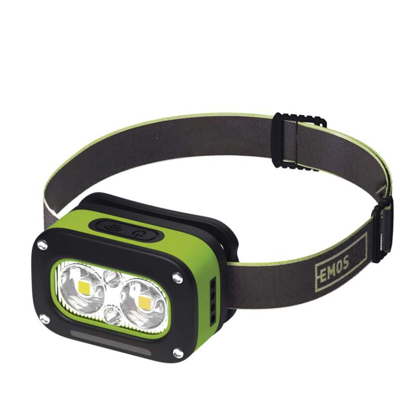 EMOS P3545 NABÍJECÍ ČELOVKA LED + LED 175 LM, 800 MAH