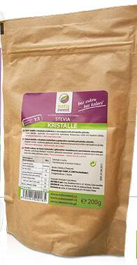 NATUSWEET Stevia Kristalle 1:1 200 g