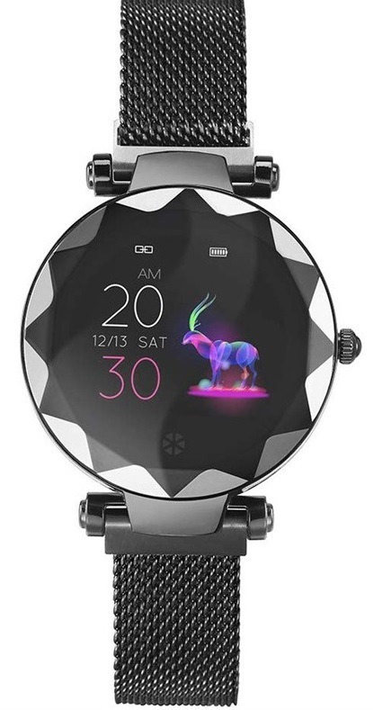 Chytré hodinky IMMAX SW12 / 1,04" IPS displej / Bluetooth 4.0 / IP67 / výdrž až 5 dní / černá Varianta: ivi1