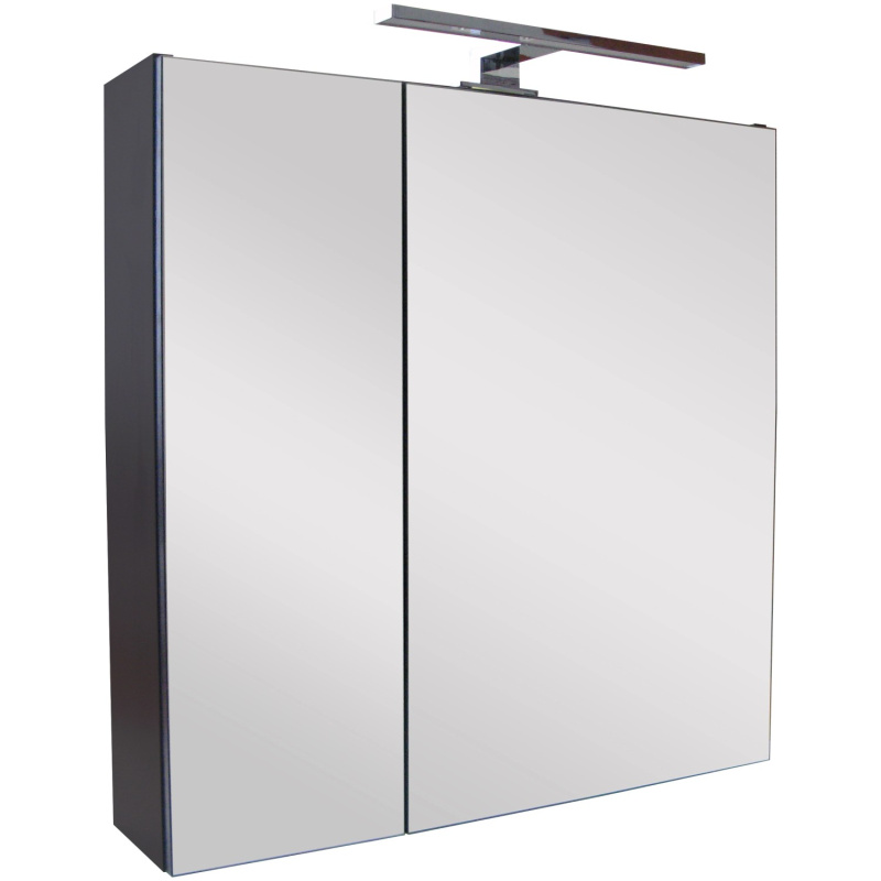 A-Interiéry Zrcadlová skříňka s LED osvětlením Nicolas ZS 60