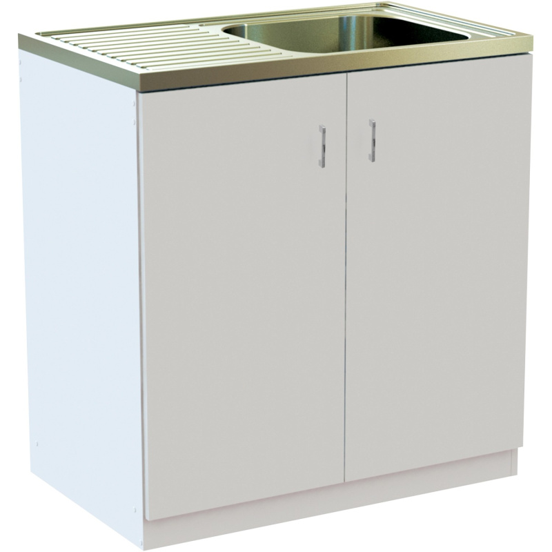 A-Interiéry Kuchyňská skříňka spodní s dřezem Manosa KCH-401 B 80 bílá
