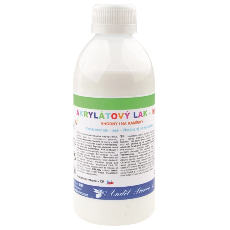 Lak akrylový lesklý 250 g  Anděl Přerov s.r.o.