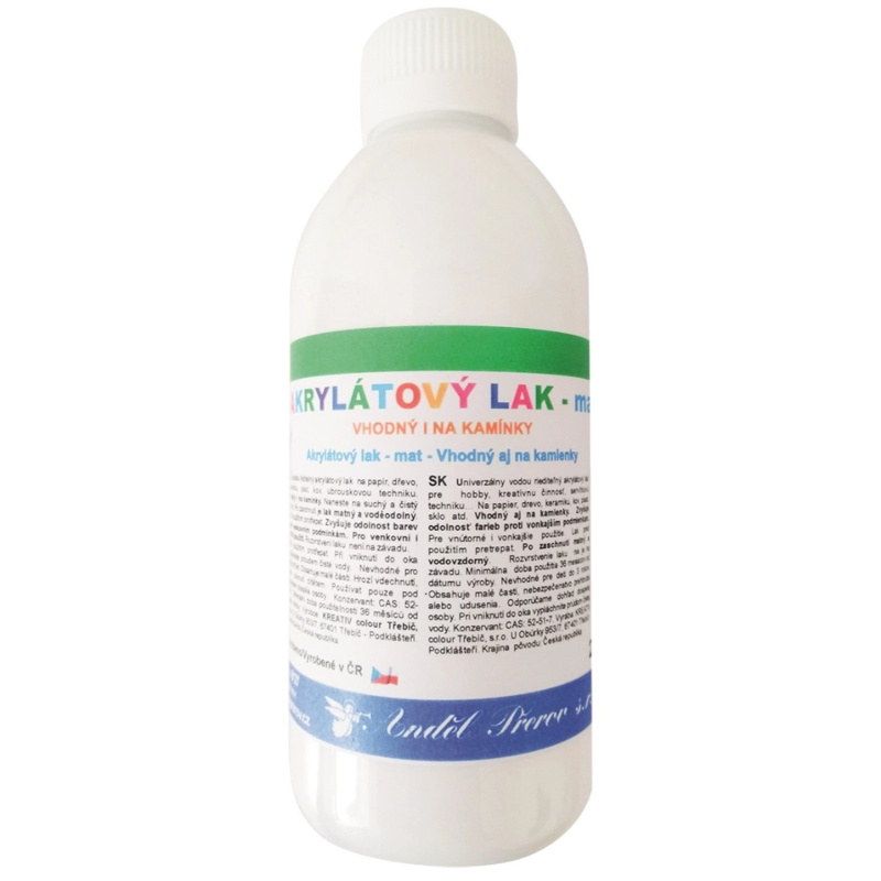 Lak akrylový matný 250 g  Anděl Přerov s.r.o.