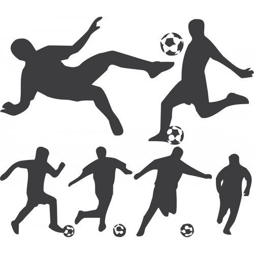 Kreativní svět Fotbal - plastová šablona 29x29 cm