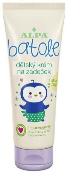 ALPA Batole dětský krém na opruzeniny s olivovým olejem 75 ml