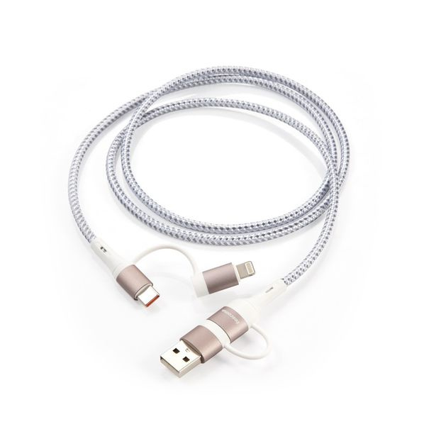 Univerzální rychlonabíjecí USB kabel ACCURA 120 cm