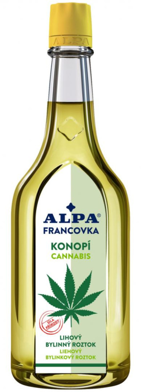 ALPA Francovka bylinný lihový roztok Konopí, 60 ml