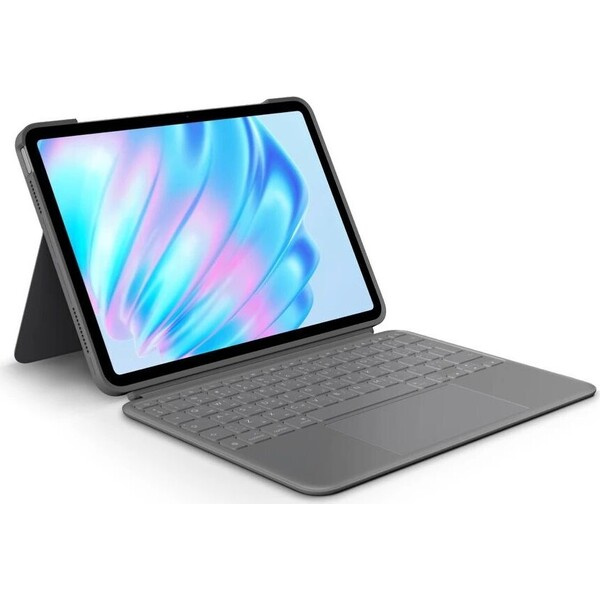 Logitech Combo Touch pouzdro s CZ/SK (ISO) klávesnicí pro iPad Air 11' (2026) šedé