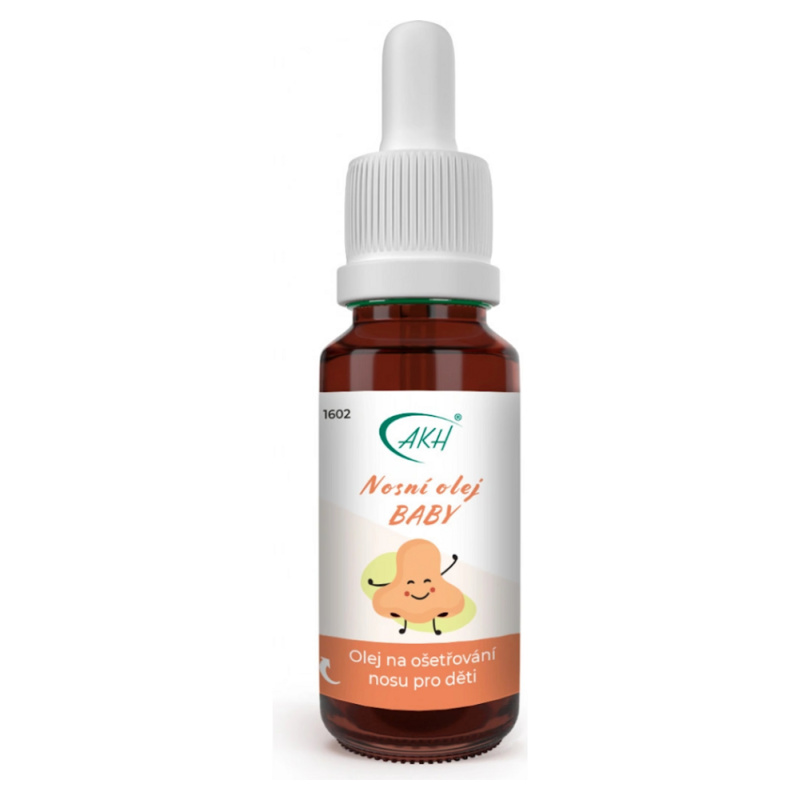 KAREL HADEK Nosní olej baby pro citlivý nos dětí 10 ml