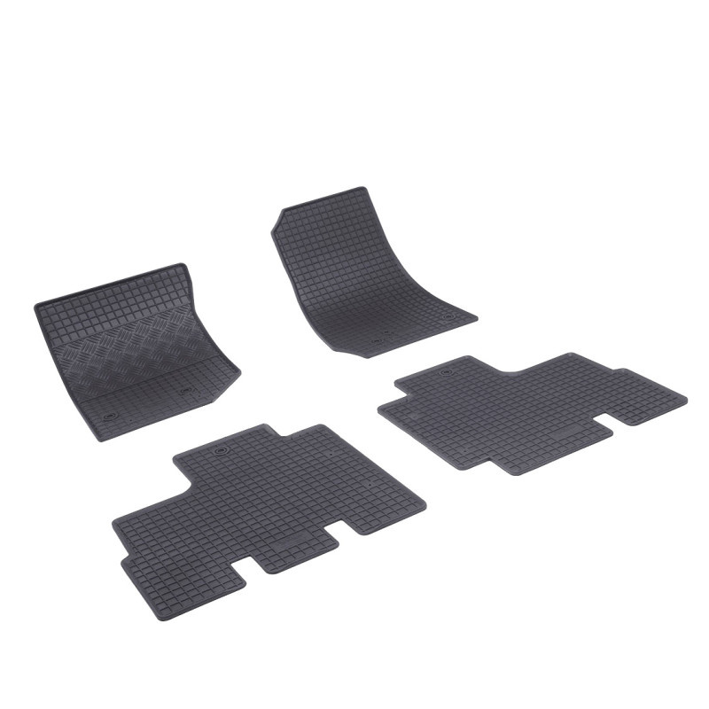 Gumové autokoberce Jeep Wrangler 2007-2018