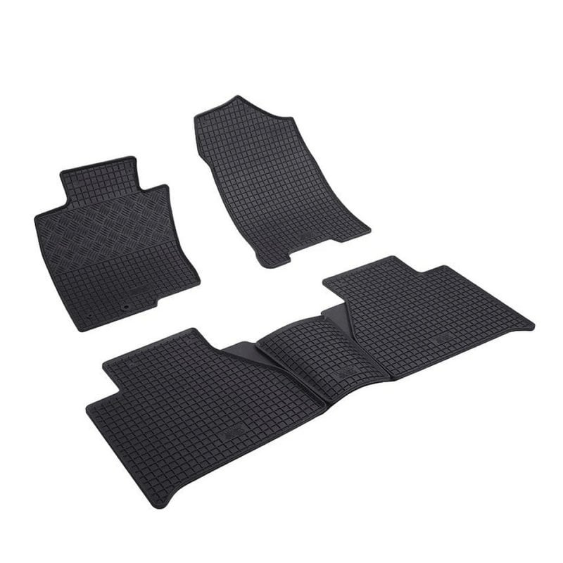 Gumové autokoberce Nissan Navara 2016-2022 (LUX + tunel)