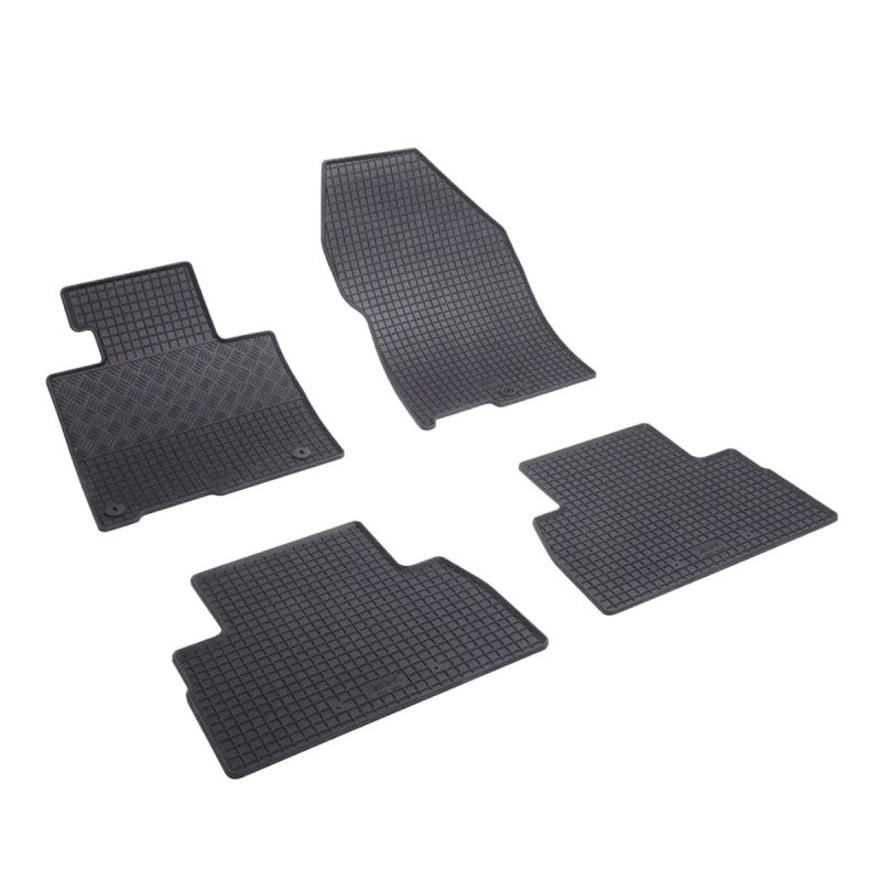 Gumové autokoberce Hyundai Santa Fe 2018-2020 (rozteč fixací 40,5cm)