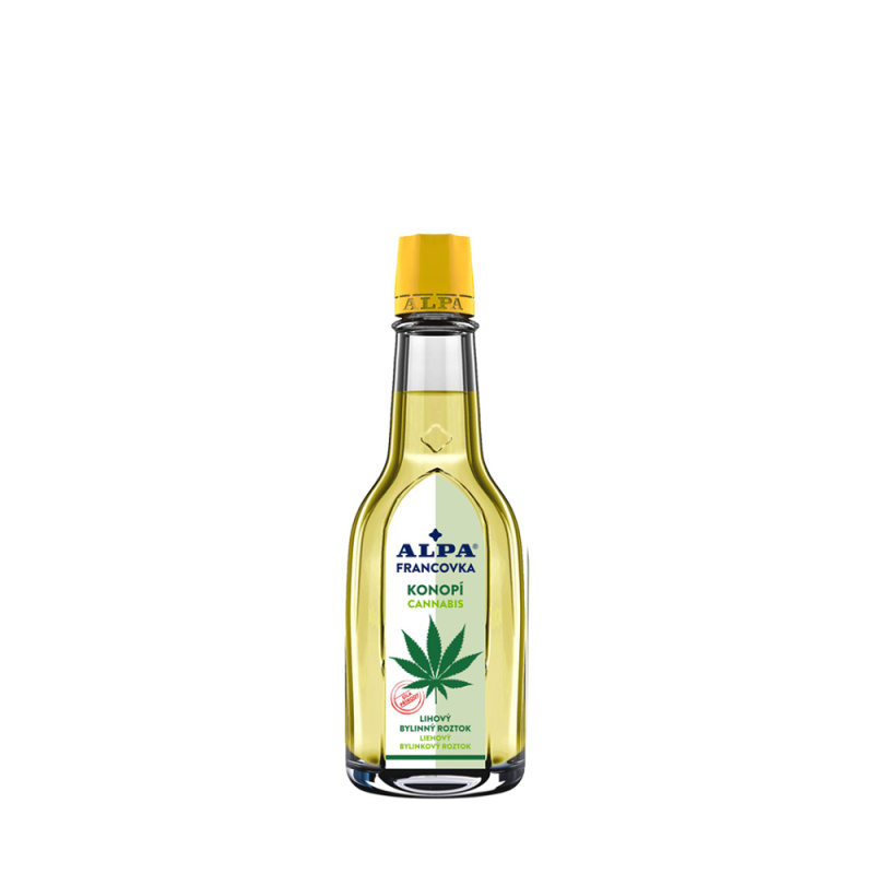 Alpa Francovka bylinný lihový roztok Konopí, 160 ml