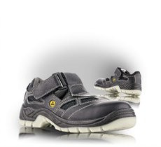 Sandál bezpečnostní ESD S1 BERN černá vel.45