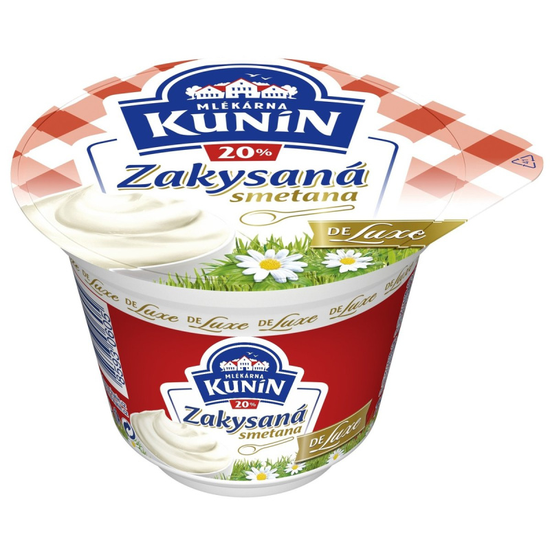 Mlékárna Kunín Zakysaná smetana de luxe 20%