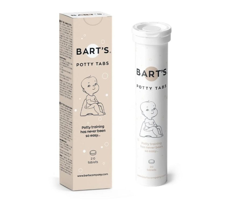 BART’S Potty Tabs pomůcka pro učení na nočník 20 ks